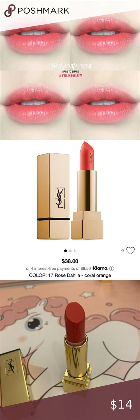 ysl 17 lipstick|YSL lipstick color chart.